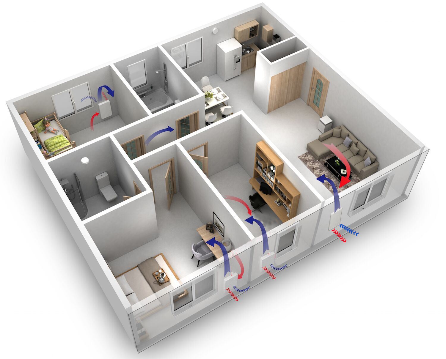 新風系統到底對家裝有何用處？