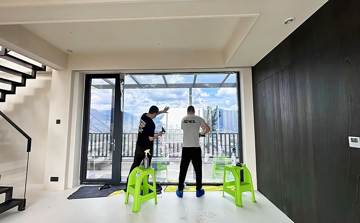 怎樣貼XPEL建筑膜才不起泡？